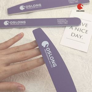 Échantillon Gratuit : Limes à Ongles Demi-Lune 80/80 en Céramique Alumine Violette - Product Image 1
