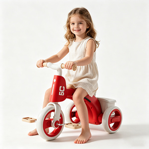 Tricycles pour enfants, vélos à pédales, bicyclettes adaptées aux enfants de 2 à 6 ans pour un transport léger lors de vos sorties. - Product Image 2