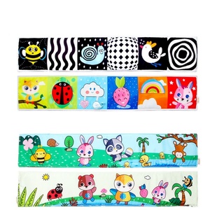 หนังสือผ้านุ่มสำหรับเด็กขนาดใหญ่ล้างทำความสะอาดได้3D นุ่มหนังสือผ้าสัมผัสสำหรับทารกเด็กวัยหัดเดิน Montessori หนังสือการศึกษาปฐมวัยของเล่นของขวัญ - Product Image 4