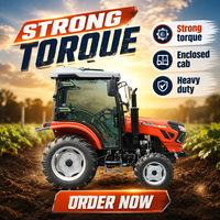 YTO merek 40hp 120hp Mini traktor Mesin Pertanian multifungsi 4WD 4x4 Diesel digunakan kondisi inti komponen mesin