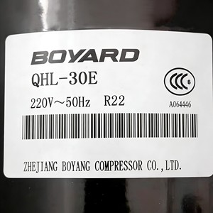 คอมเพรสเซอร์ทำความเย็น QHL รุ่น QHL-16E QHL-23E QHL-30E QHL-36E แบบสกรอลล์ สำหรับระบบทำความเย็น - Product Image 4