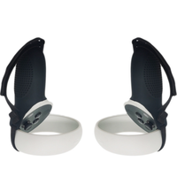 Housse de protection pour manette VR et poignées de pouce pour accessoires Oculus Quest2 Housse en silicone souple