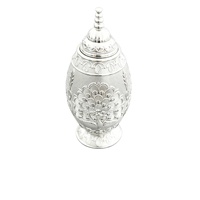 Assiette vintage en métal en forme de cygne pour bonbons et chocolats, décoration de table, cadeau de Diwali