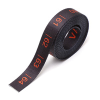 Sangle en polyester 100% pour impression par transfert thermique, jacquard numérique gaufré, haute ténacité, largeur personnalisable 2CM-5CM