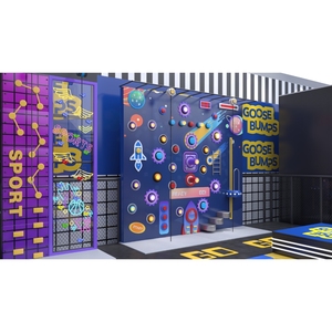 Personalizado de plástico colorido niños adultos comercial salto niños <span class=keywords><strong>Parque</strong></span> usado interior patio de recreo equipo para la venta - Product Image 4