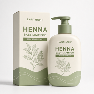 <span class=keywords><strong>Shampoo</strong></span> Rinfrescante Idratante all'Henné, Formula Delicata <span class=keywords><strong>per</strong></span> Uso Quotidiano, Adatto a Tutti i Tipi di <span class=keywords><strong>Capelli</strong></span>, Senza Solfati, Schiuma Ricca, Vendita Diretta dal Produttore - Product Image 1