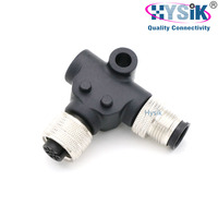 Conector N2K de 5 Pines Tipo L, Conector Blindado IP67/IP68 Hembra a Macho para Equipos de Señalización Marina