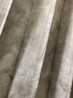 Rayonne/Polyester Jacquard Haute Densité - Motif Ginkgo Artistique, Teinte Dégradée Douce, Mat et Polyvalent