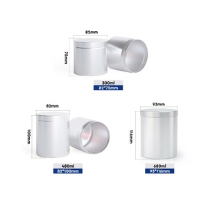 Airtight & Light-Proof Aluminum Tin <b>Containers</b> for Long-Lasting Supplement Freshness Vitamin Bottle Packaging - Product Image 5