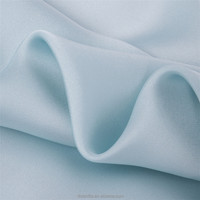 Écharpe en mousseline de soie en polyester 50D, directe du fabricant, tissu de soie en satin