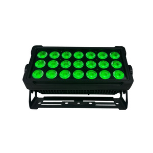 Lũ lụt ngoài trời chiếu sáng từ xa pin điện không dây DMX512 rgbwa + UV LED 21x10 Wát không thấm nước LED thành phố màu tường máy giặt rửa ánh sáng - Product Image 1