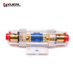 Kuerl ที่ยึดฟิวส์เครื่องเสียงรถยนต์บล็อกประกัน60A สำหรับการเชื่อมต่อเครื่องขยายเสียง - Product Image 3