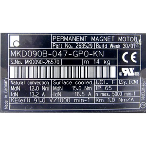 Moteurs synchrones MKD090B-047-GP0-KN 100% originaux, neufs - Product Image 3