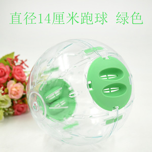 Bola de cristal para correr de 14 cm, juguete azul para ejercitar hámsters - Product Image 2