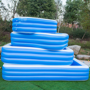 Đa Chức Năng Thân Thiện Với Môi PVC <span class=keywords><strong>Inflatable</strong></span> Trên Mặt Đất Hình Chữ Nhật Hồ Bơi - Product Image 5