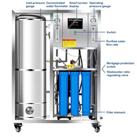 Système de filtration d'eau par osmose inverse pour usage domestique et commercial, 250, 500, 1000 LPH, robinet, eau potable pure, filtre à eau