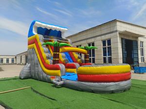 Château gonflable géant <span class=keywords><strong>avec</strong></span> <span class=keywords><strong>toboggan</strong></span> aquatique, château gonflable en forme de crabe <span class=keywords><strong>avec</strong></span> <span class=keywords><strong>toboggan</strong></span> aquatique, <span class=keywords><strong>piscine</strong></span>, château gonflable pour la natation - Product Image 6