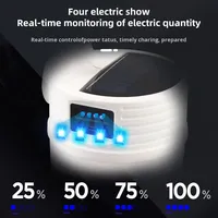Bombilla LED Solar para Camping, Recargable, Impermeable, de Larga Duración, para Emergencias, Mercados Nocturnos y Puestos Callejeros