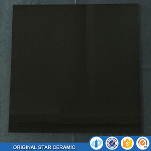 Gạch Lát Sàn Siêu Đen Cho Khách Sạn Gạch Lát Sàn Phòng Khách 600X600Mm Gạch Sứ Tráng Men - Product Image 5