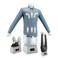 Machine à repasser et sécher AKANE A.84001 1700W 4-en-1 avec panneau de commande intelligent pour chemises, pantalons, chaussures et vêtements