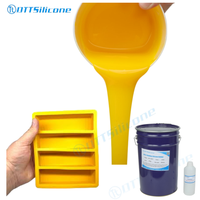 Caoutchouc de silicone liquide 30A pour la fabrication de moules en béton, caoutchouc de silicone RTV-2