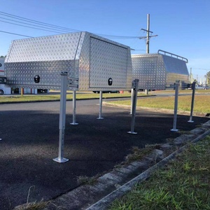 Customized Aluminum UTE Truck Canopy with High Hood Waterproof Dustproof Lockable Powder Coated Outdoor Toolbox for <b>Tool</b> Storage - Product Image 3