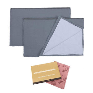 उच्च गुणवत्ता वाले माइक्रोफाइबर ने चांदी पॉलिश सफाई कपड़े के लिए थोक कस्टम ब्रांड मुद्रण - Product Image 1