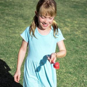 Juego de Carreras de Huevos de Pascua y Cucharas DAMAI, Juego de Carnaval para Niños y Actividad Familiar, Caza de Huevos de Pascua al Aire Libre en el Patio - Product Image 4
