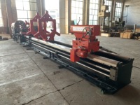 Tour manuel robuste CW61125, banc en acier, largeur 755 mm, charge 6T, horizontal universel, haute précision, 4 postes à outils