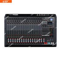 Console de mixage audio série TF 10/14/18/26 canaux, double DSP 99, 4 AUX, égaliseur 4 bandes, double égaliseur 7 bandes en sortie principale, PFL avec affichage LED