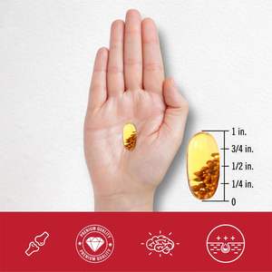 Высокобогатое <span class=keywords><strong>EPA</strong></span> <span class=keywords><strong>DHA</strong></span> для поддержки здоровья сердца и мозга, омега-3 криловое масло, мягкие капсулы - Product Image 6