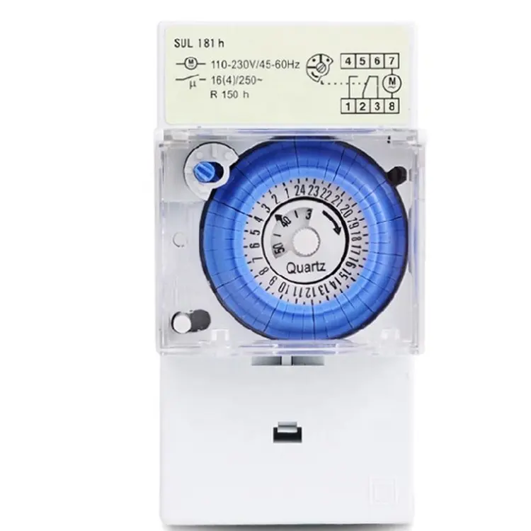 Good Price 24Hour Auto off Types Of 220v Electric Mechanical Weekly Time Controller Switch SUL181H Timer with Battery