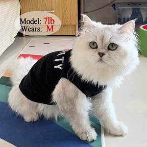 Köpek gömlek güvenlik kedi giyim kostümleri için Cosplay, nefes Pet t-shirt, köpekler için yaz giysileri yelek yavru erkek kız - Product Image 5