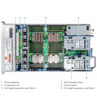 Serveur de buffet en abonnement à prix abordable, serveur rack d'occasion EMC PowerEdge R840 2U, serveur Funcam avec processeur Xeon R840