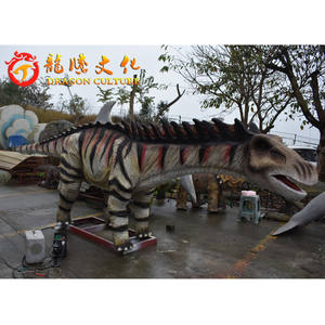 Dinosaurio animatrónico de tamaño real, juguete de simulación popular enorme, <span class=keywords><strong>amargasaurus</strong></span> para parque temático, gran oferta - Product Image 5