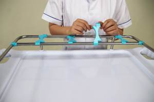 जिनी मेडिकल एब्स मल्टी-लेयर अस्पताल ट्रॉली 4-व्हील साइलेंट कैस्टर हल्के मल्टी-फंक्शन मेडिकल मेडिसिन ट्रॉली - Product Image 5