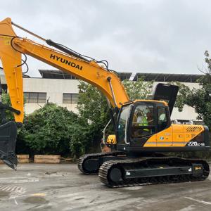 Excavadora Hyundai 220LC-9s Usada Original de Alta Calidad y Precio Económico, Excavadora Hidráulica de Orugas de 22 Toneladas para Construcción, en Existencia - Product Image 2
