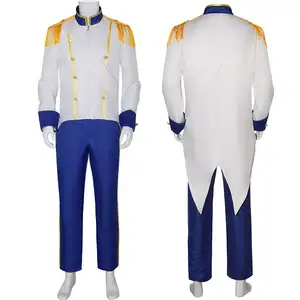 2024 Hot Products Little Mermaid Princess Cosplay Eric Prince Costume Role-playing Men Halloween Uniform Outfits