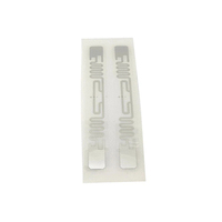 Étiquette électronique transparente UHF 915MHZ RFID 9640, étiquette RFID longue portée résistante aux UV pour le contrôle d'accès des véhicules