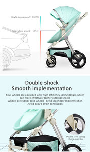 JXB Xe Đẩy Trẻ Em Du Lịch Sang Trọng Hình Quả Trứng Nhỏ Gọn Giá <span class=keywords><strong>R</strong></span>ẻ Bán Chạy Cho Mẹ Quạt Xe Đẩy Trẻ Em Gấp Gọn Nhẹ 3 Trong 1 Xe Đẩy - Product Image 4