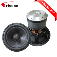 Usine directe 18 pouces fer Subwoofer voiture Woofer matériel haut de gamme pour l'amélioration audio de la voiture