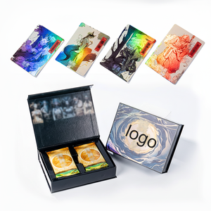 Cartes Pokémon personnalisées, paquets de boosters anglais, cartes à collectionner, jeux de cartes holographiques arc-en-ciel - Product Image 1