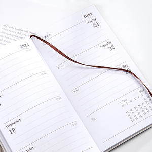 <span class=keywords><strong>Libro</strong></span> tascabile personalizzato 2026 copertina in pelle sintetica Agenda diario diario organizzano pianificatore - Product Image 3