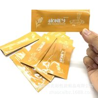 Sachets de miel royal personnalisés imprimés en gravure, 10g 20g, en aluminium, pour l'emballage du lait