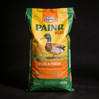 Sac tissé en plastique PP durable 50 kg pour l'emballage d'aliments pour animaux, imprimé en couleur, résistant à l'humidité, pour le stockage de céréales et de maïs en vrac pour l'agriculture