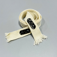 Cordon de serrage en coton et nylon avec logo personnalisé pour l'artisanat et l'emballage de sacs à vêtements Lacets à cordes plats et ronds