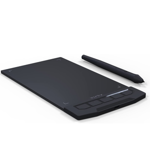Tablette graphique professionnelle sensible à la pression 8192 niveaux, USB, résolution 5080 LPI, raccourcis 5 boutons pour l'illustration et la conception industrielle - Product Image 2