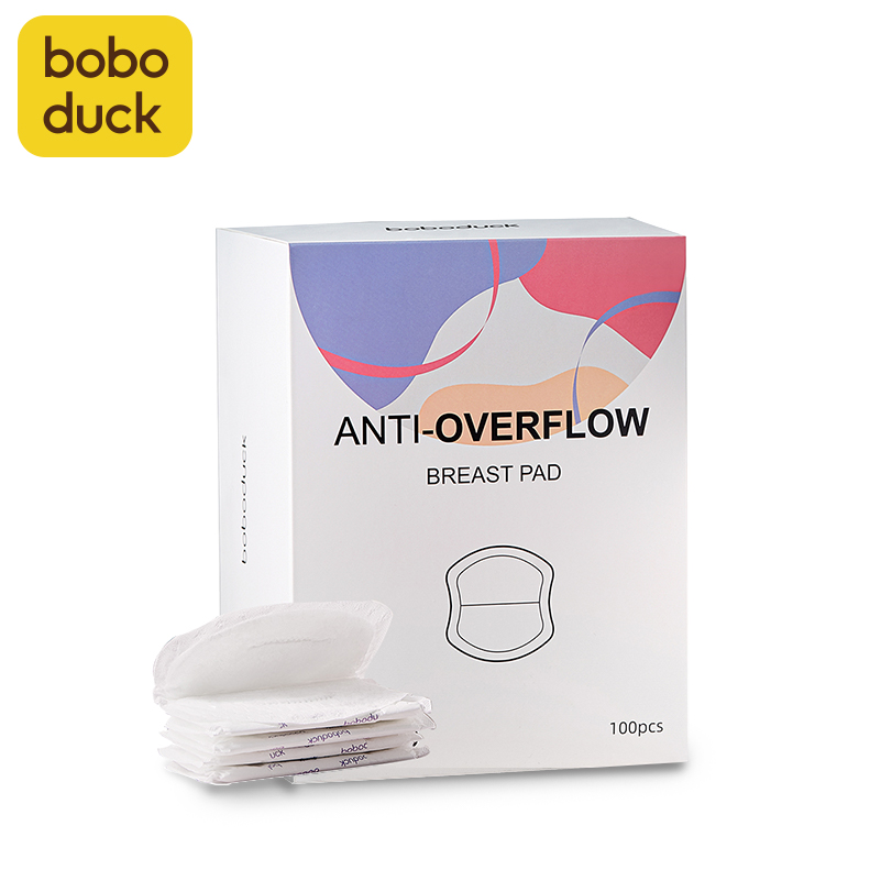 Ультратонкая прокладка для груди Boboduck, одноразовая прокладка для кормления грудью