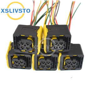 1-1418390-1 Женский Пластиковый корпус 6 мм шаг 4 отверстия 2 ряда водонепроницаемый ток - Product Image 5