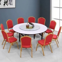 Table pliante de banquet pour hôtel, extérieur, ferme, en acier robuste, plateau PVC, contreplaqué 18 mm, 72 pouces, vente en gros